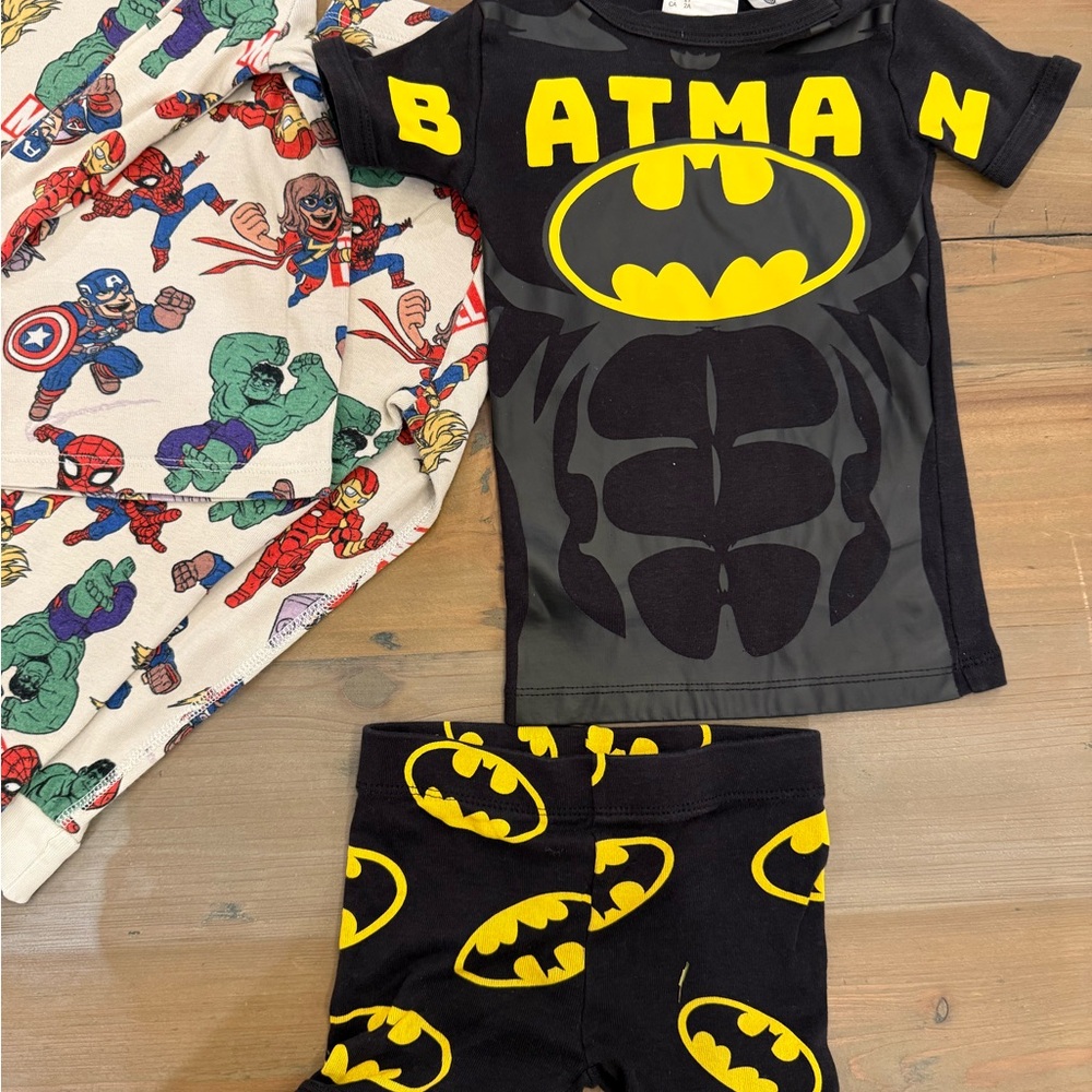 Marvel Superhero Themed Kids Pajama Set - Picture 4 of 4
